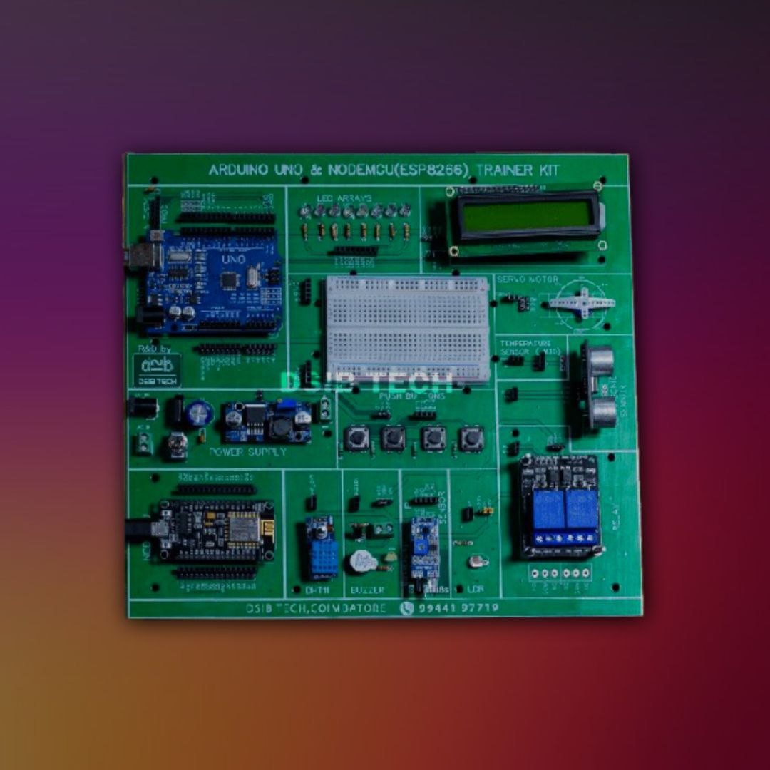 Arduino Uno & NodeMCU combined trainer kitArduino Uno & NodeMCU combined trainer kit